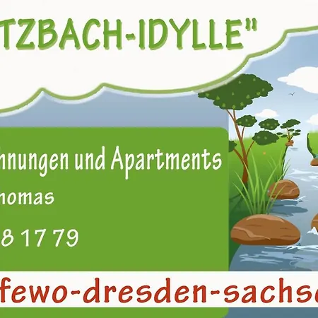 Apartamento Ferienwohnung Kaitzbach Idylle